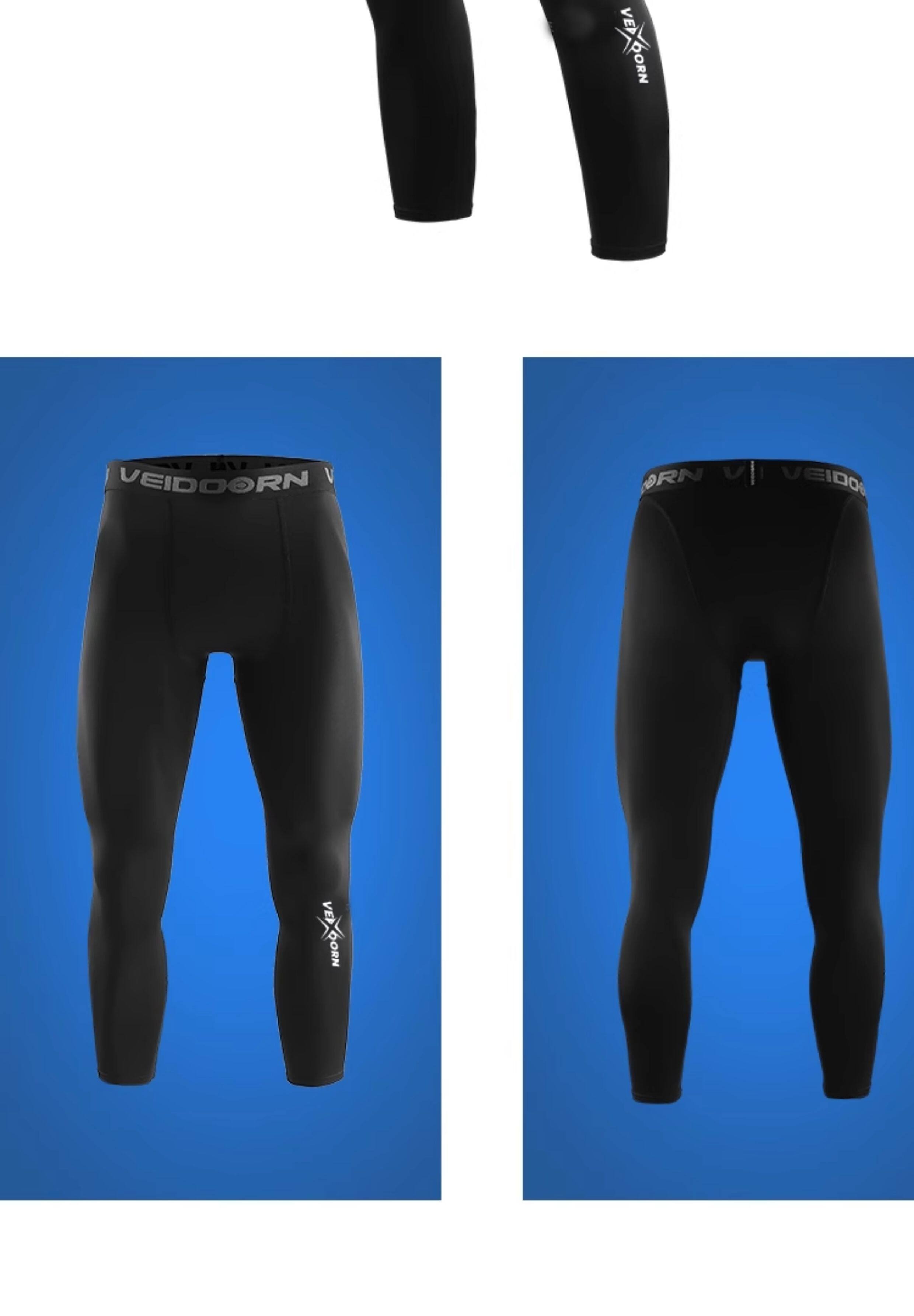 Vidon Men's Basketball Compression Shorts detail 15