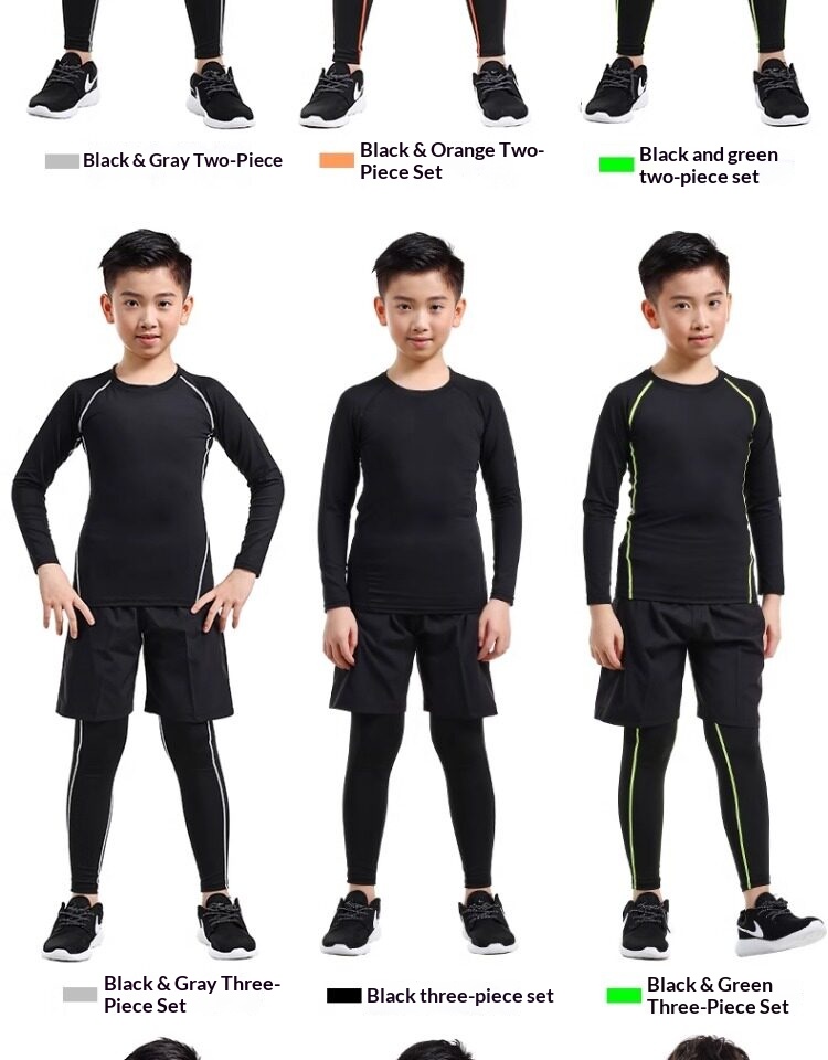 Boys' Compression Training Set - Basketball & Football Base Layer detail 10