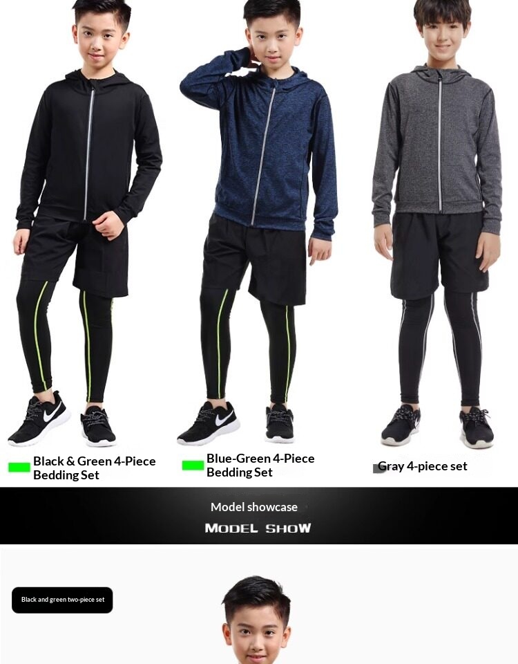 Boys' Compression Training Set - Basketball & Football Base Layer detail 11