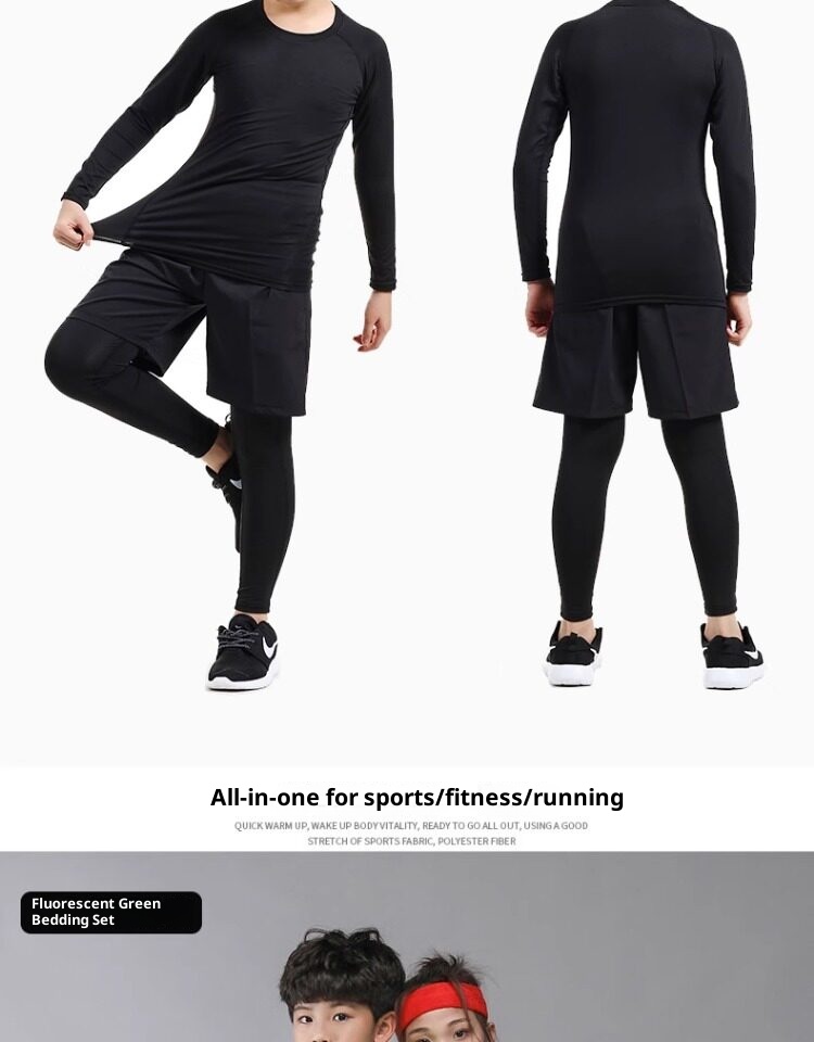 Boys' Compression Training Set - Basketball & Football Base Layer detail 19