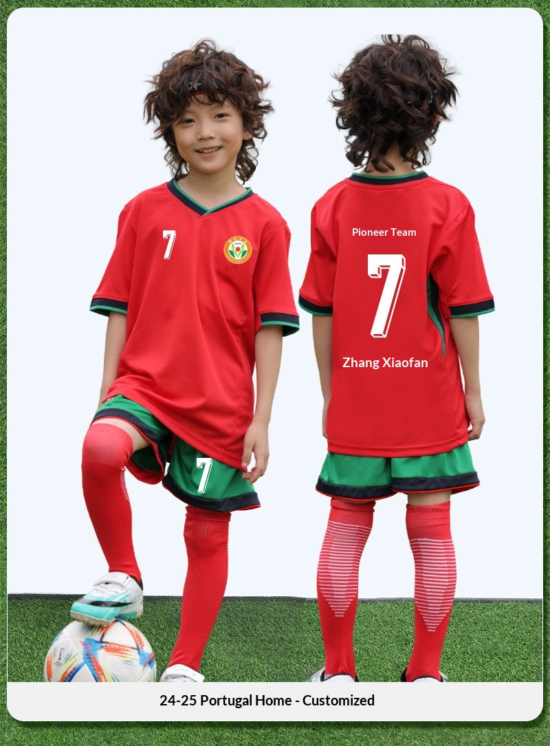 Argentina 2026 World Cup Messi Kids Jersey Set detail 13