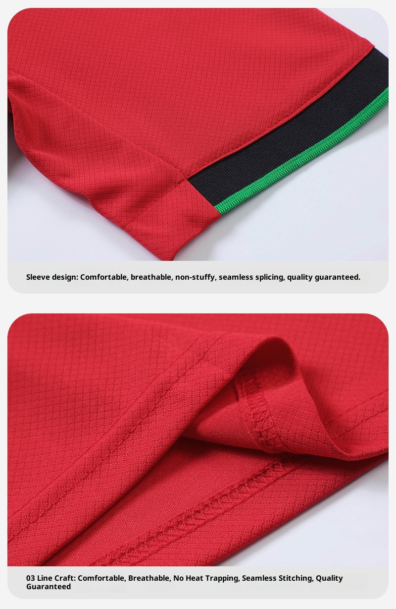 Portugal National Team 2024 Euro Jersey Kit with Ronaldo #7 detail 11