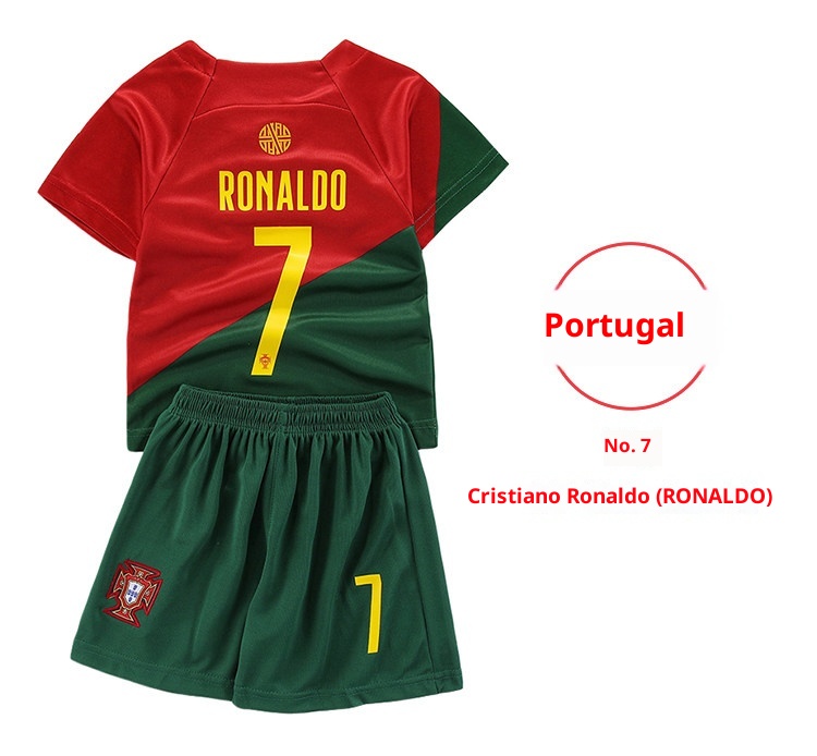 Al Nassr Cristiano Ronaldo Portugal National Team Kids Jersey #7 detail 7