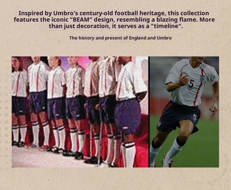 Umbro England Retro Jersey Short Sleeve T-Shirt detail 3