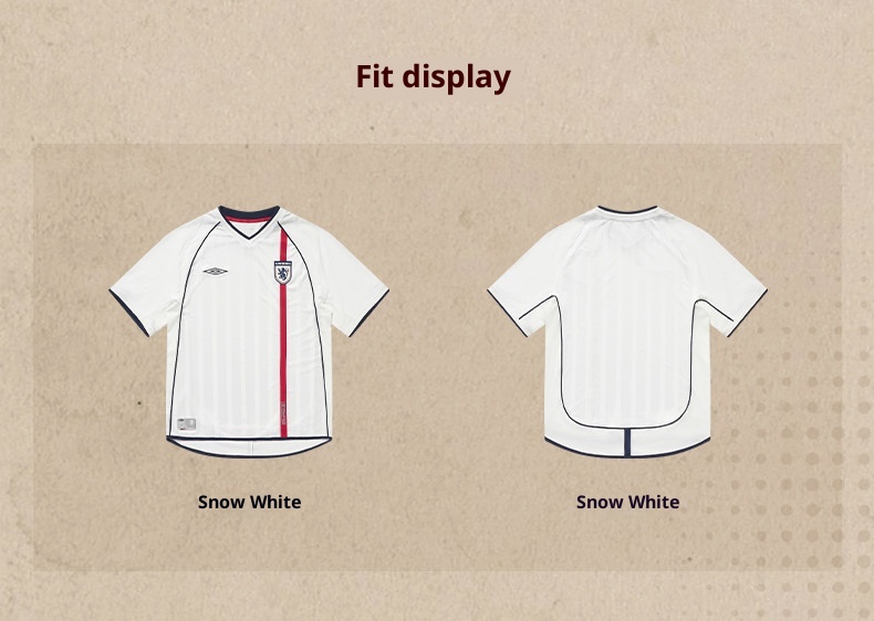 Umbro England Retro Jersey Short Sleeve T-Shirt detail 11