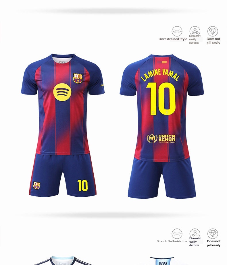 Spain 10 Yamal 2026 World Cup Training Kit - Children's Football Jersey Set detail 12