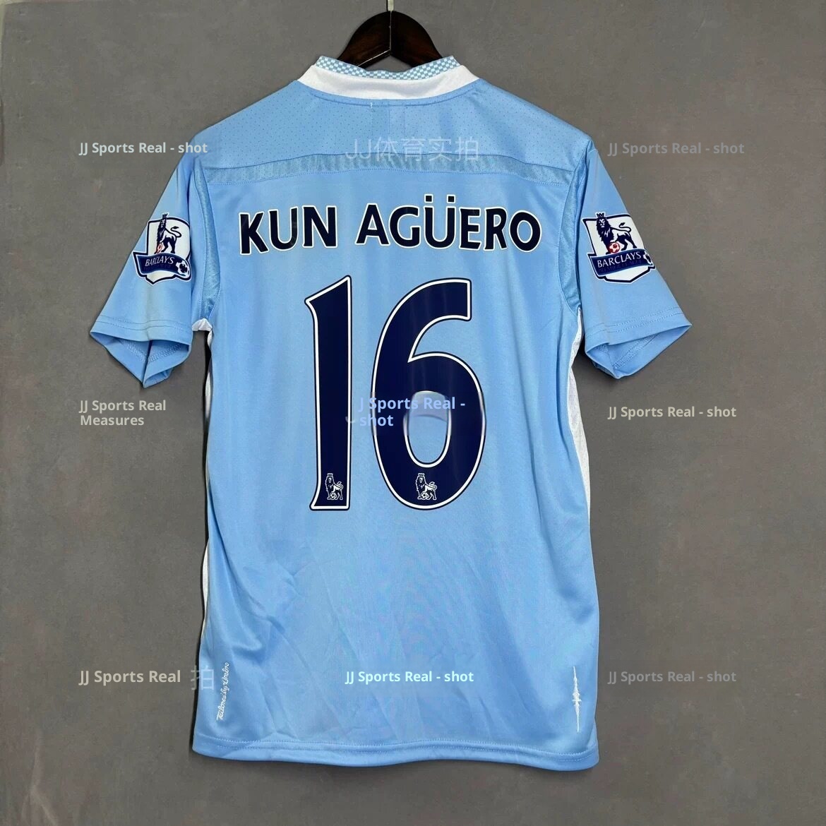 Vintage Jersey: Spain Zidane Maldini AC Ronaldo Benzema Beckham Gerrard National Team detail 3