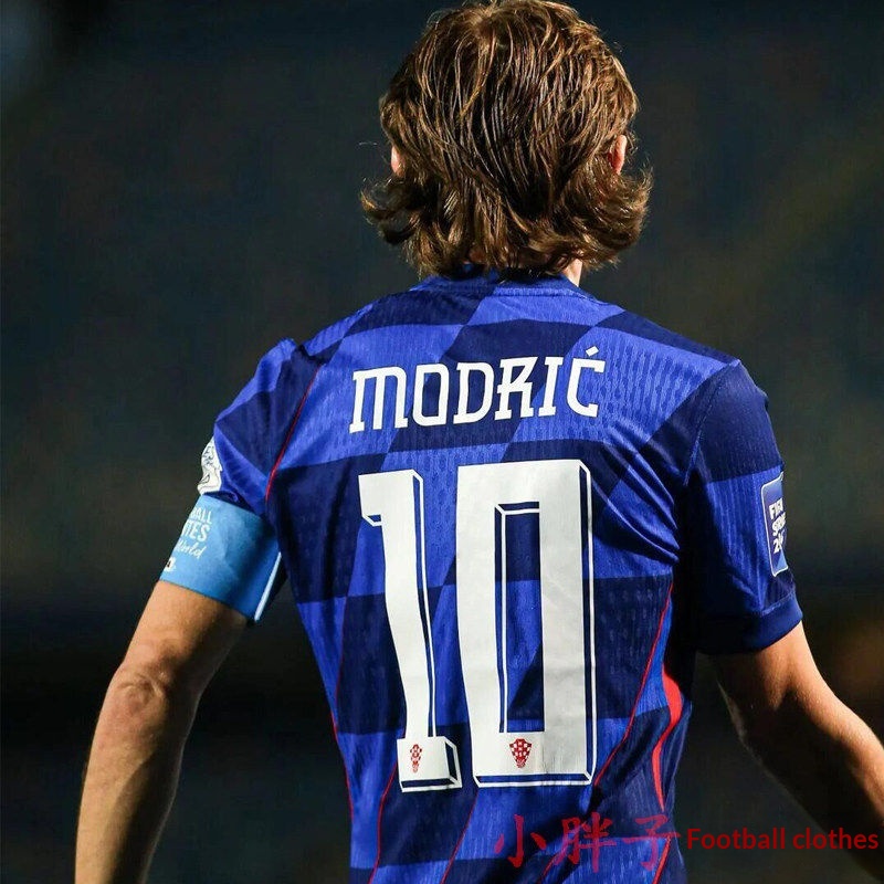 Croatia National Team 2024 Away Jersey #10 Modrić Player Version detail 4