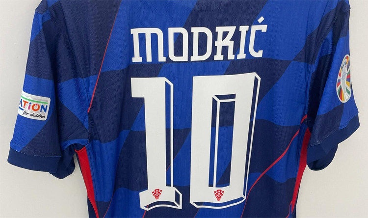 Croatia National Team 2024 Away Jersey #10 Modrić Player Version detail 5