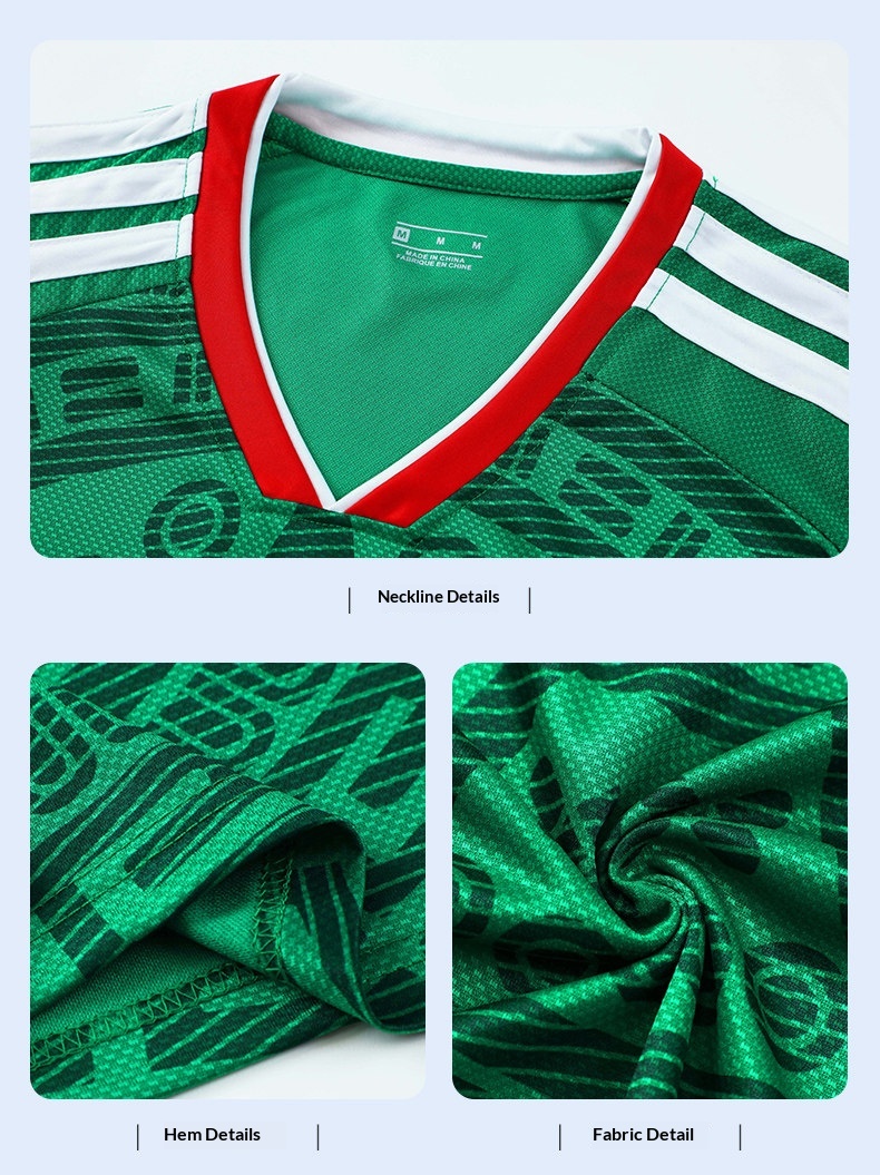 Mexico 2026 World Cup Kids Football Jersey Set detail 7