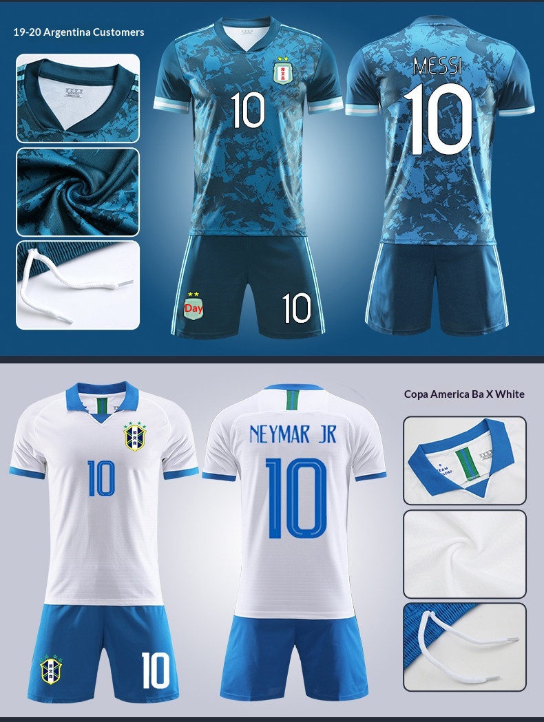 Belgium & Spain National Team Football Jersey Kit - Custom Printing for Men & Kids detail 17