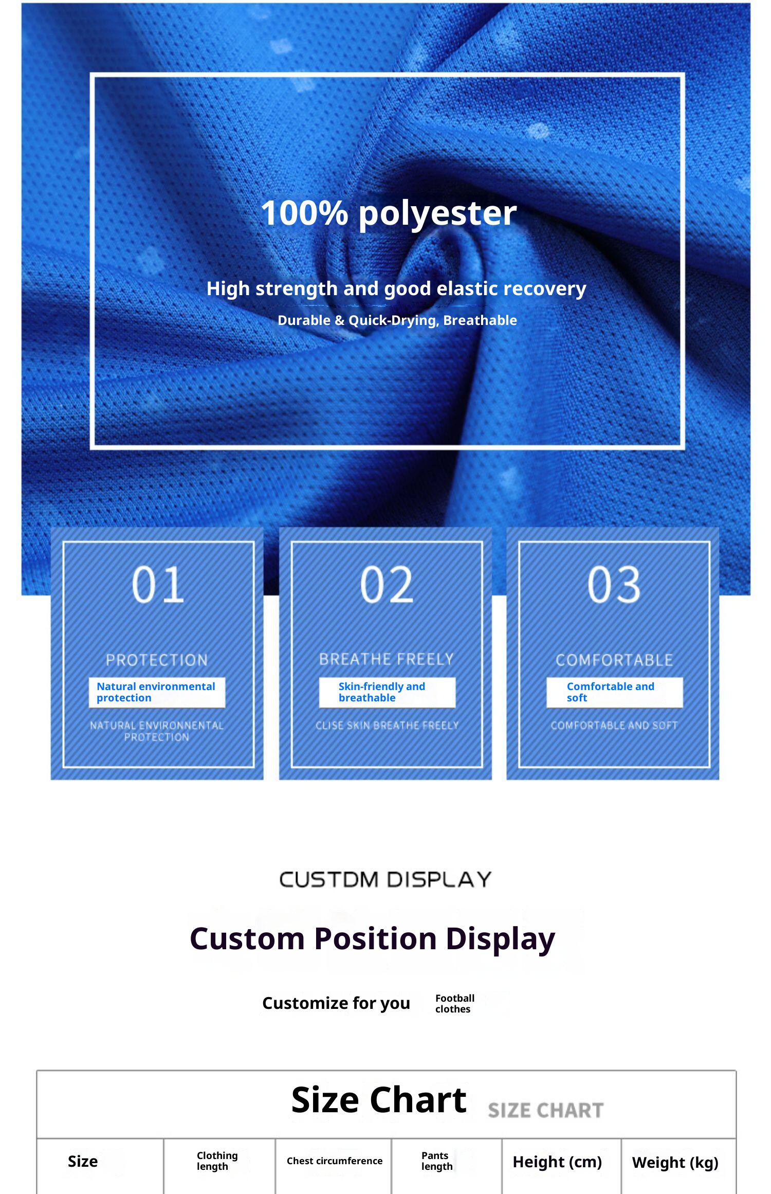 Custom Italy Football Jersey Kit - Adult & Youth Training Match Uniform detail 9