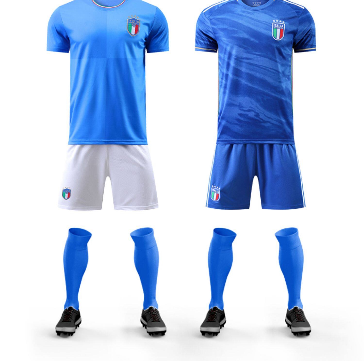 Custom Italy Football Jersey Kit - Adult & Youth Training Match Uniform detail 15