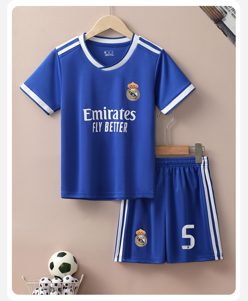 Real Madrid Cristiano Ronaldo Kids Jersey Set - Argentina Messi Training Kit detail 11