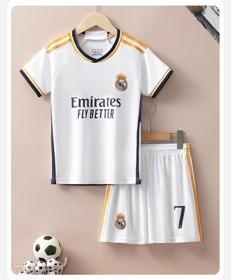 Real Madrid Cristiano Ronaldo Kids Jersey Set - Argentina Messi Training Kit detail 17