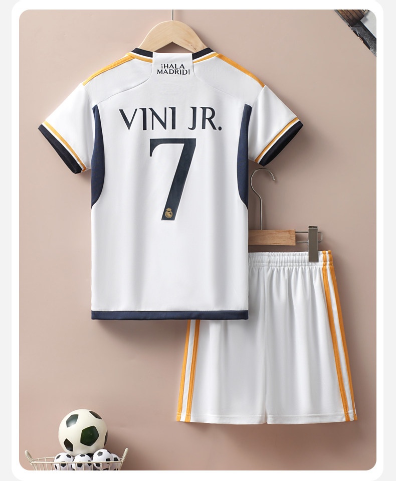 Real Madrid Cristiano Ronaldo Kids Jersey Set - Argentina Messi Training Kit detail 18