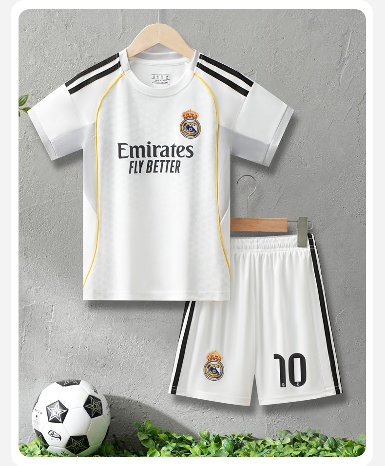 Real Madrid Cristiano Ronaldo Kids Jersey Set - Argentina Messi Training Kit detail 19