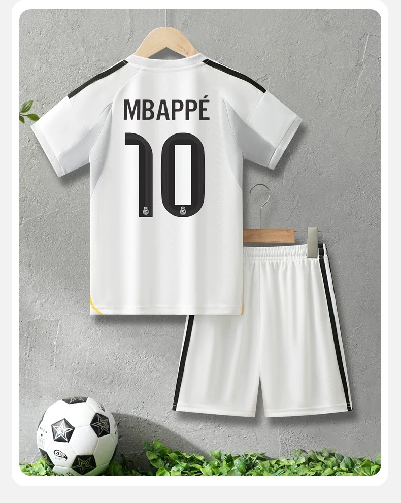 Real Madrid Cristiano Ronaldo Kids Jersey Set - Argentina Messi Training Kit detail 20