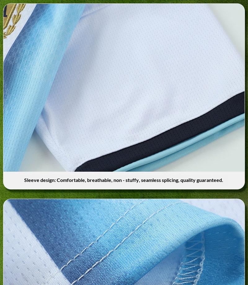 Custom Kids Football Jersey - Argentina Portugal Barcelona Riyadh detail 17