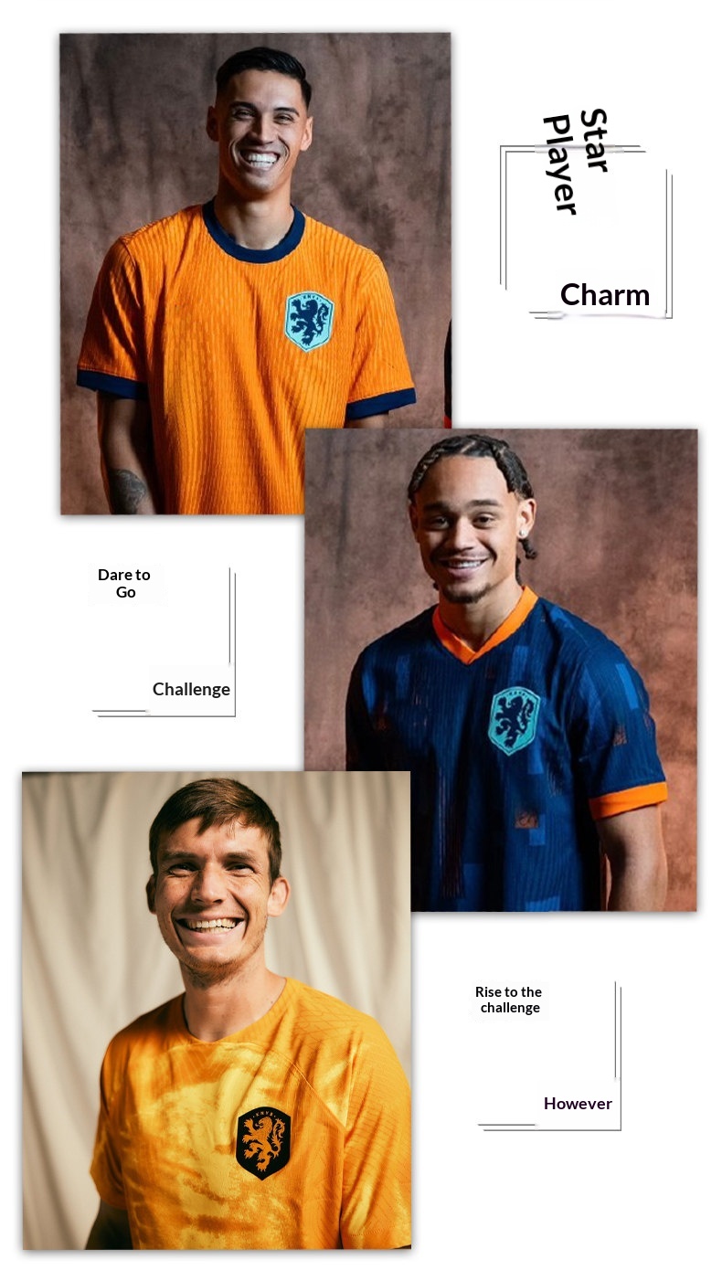 Netherlands National Team Home & Away Jersey Kit - Van Persie Edition detail 3