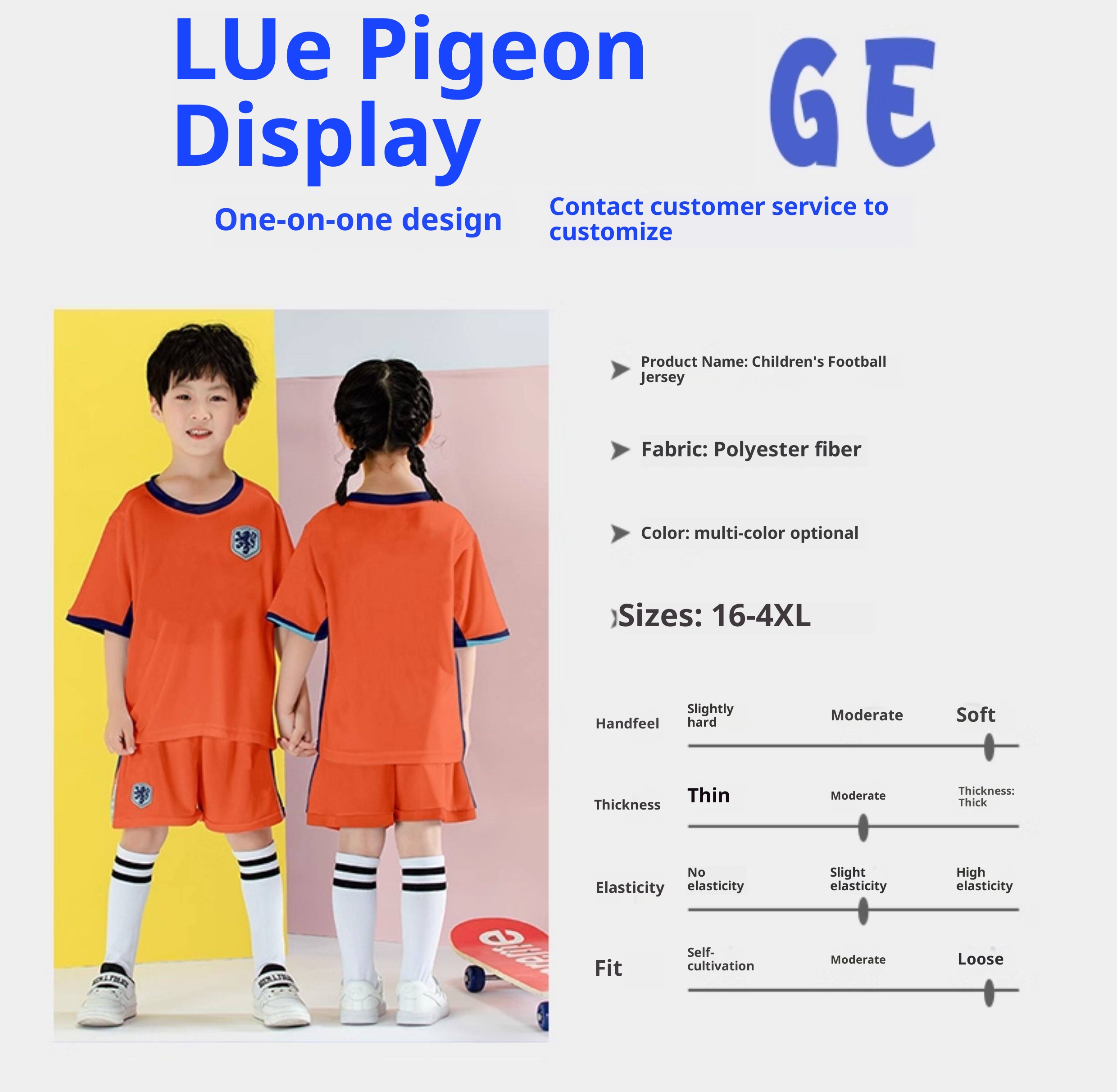 Netherlands National Team Jersey #4 Van Dijk Kit - Men's & Youth Custom Football Training Set detail 5