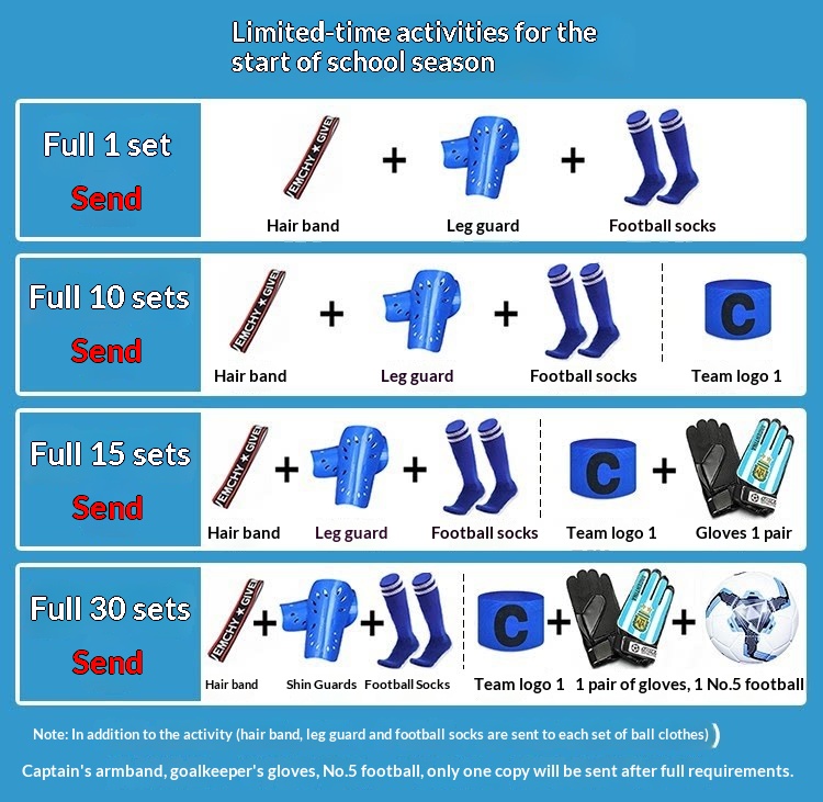 Argentina Youth Football Kit - Boys/Girls Training Jersey Set detail 4