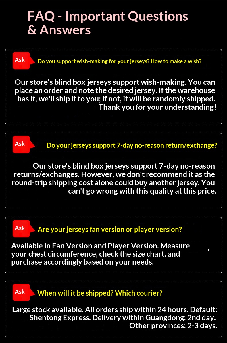 Brazil Real Madrid Paris AC Stars Custom Football Jersey Mystery Box detail 2