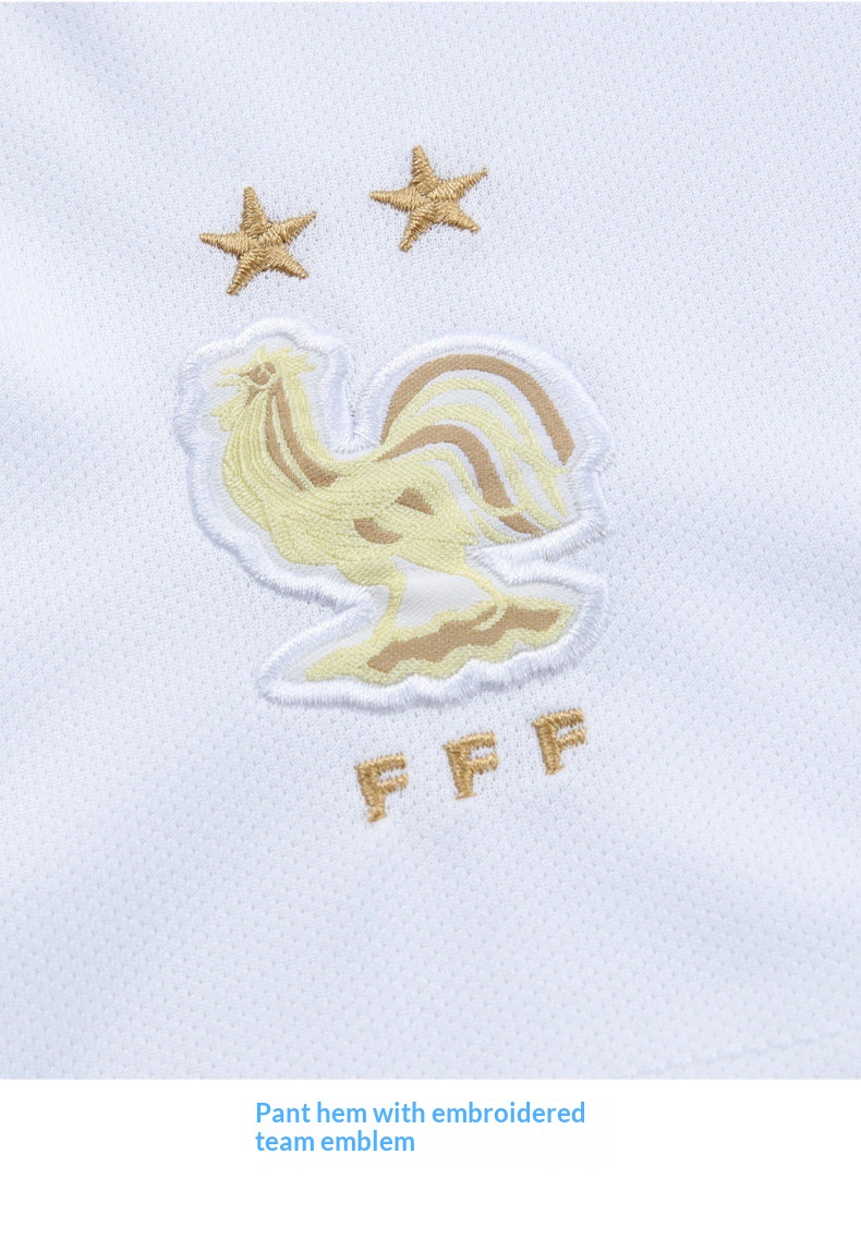 France National Team Training Jersey Kit - Mbappe Benzema Euro Cup Soccer Set for Men & Kids detail 16