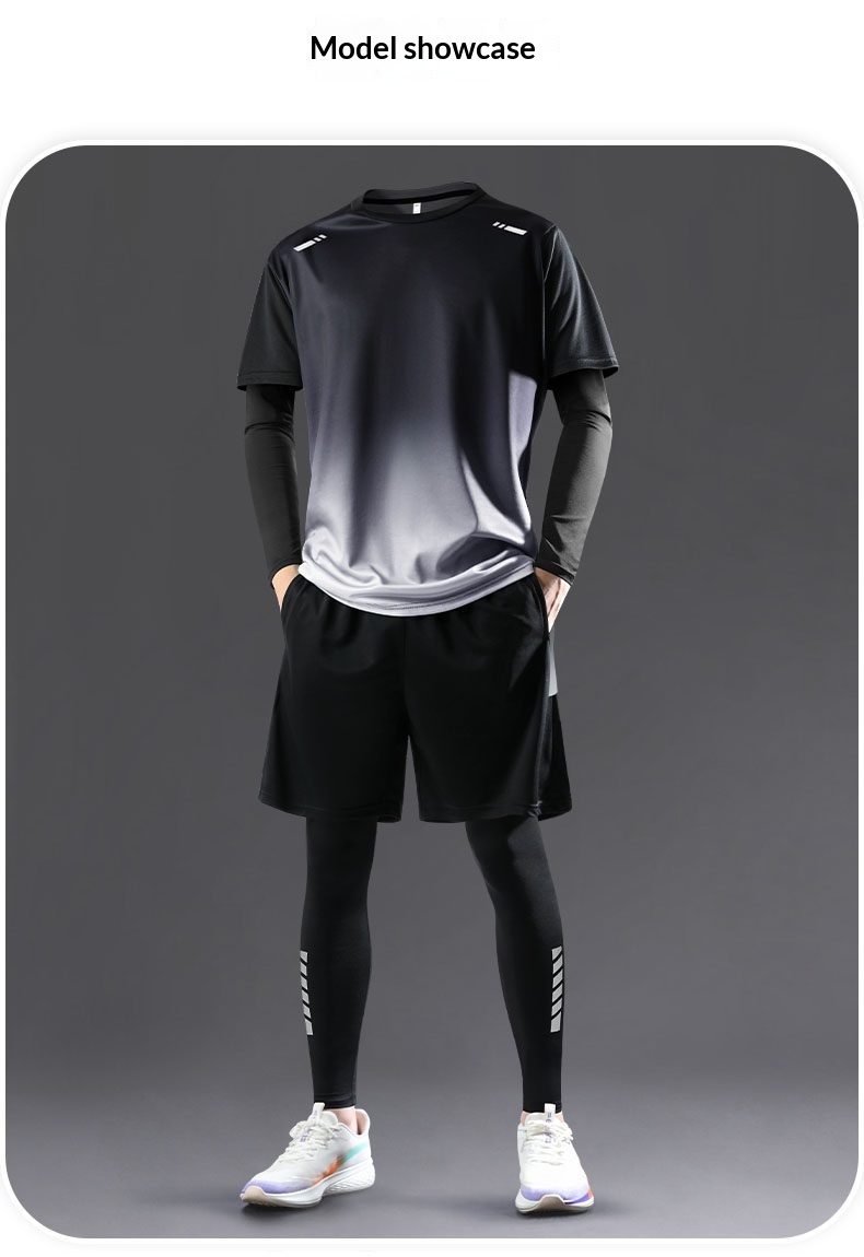 Germany Men's Sports Kit - Quick-Dry Running Jersey & Shorts detail 12