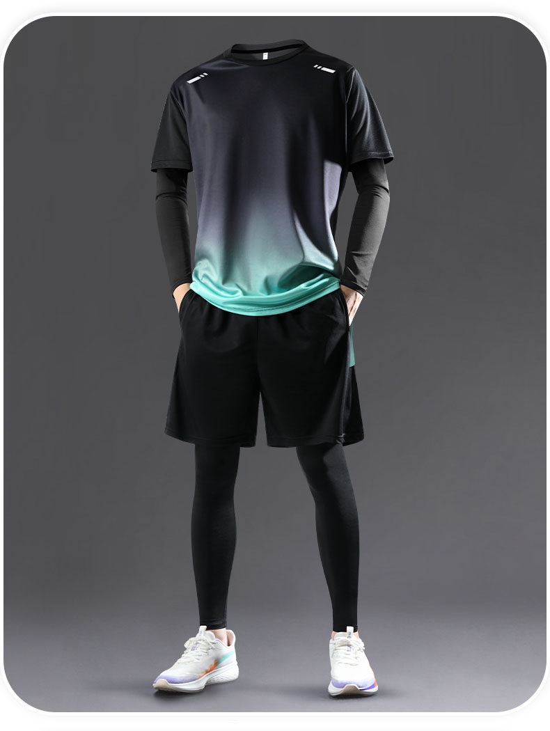 Germany Men's Sports Kit - Quick-Dry Running Jersey & Shorts detail 13