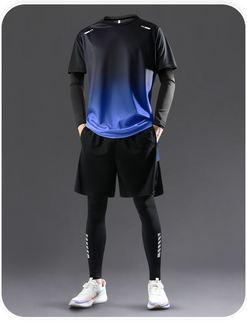 Germany Men's Sports Kit - Quick-Dry Running Jersey & Shorts detail 14