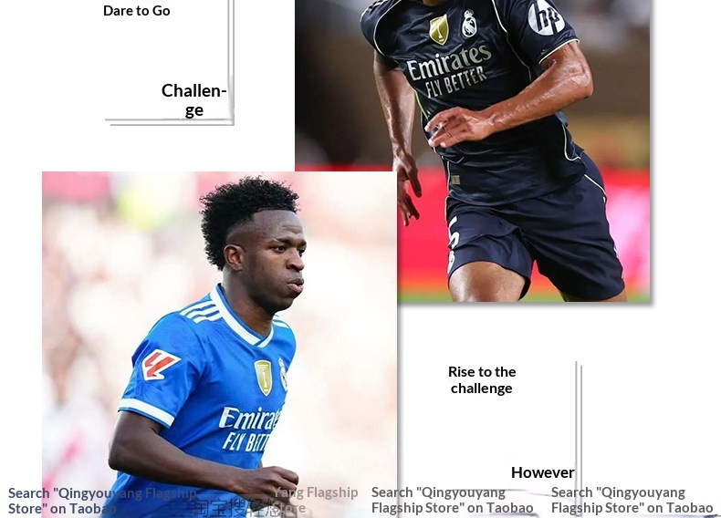 Real Madrid 2526 Home & Away Jersey Kit - Bellingham & Mbappé - Adult & Youth Football Kit detail 6