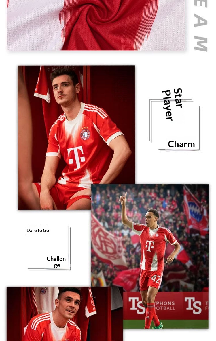 FC Bayern Munich 2526 Home Jersey Kit - Kane Customization detail 3