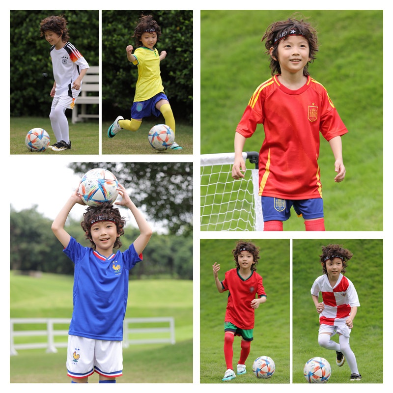 France National Team 2024 World Cup Jersey Kit with Mbappe Customization detail 15