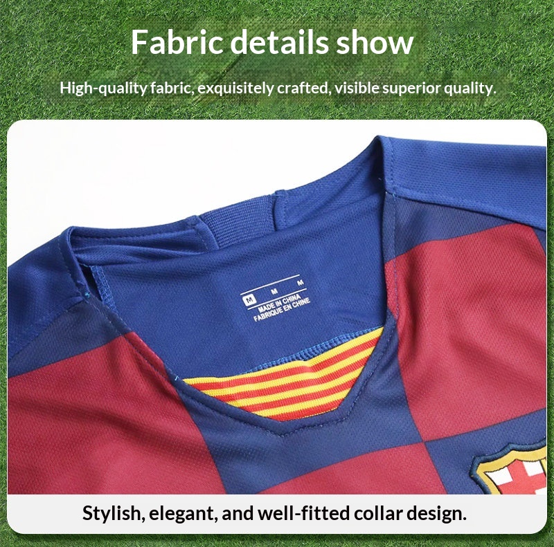 Barcelona Kids Football Kit - Messi Jersey detail 15
