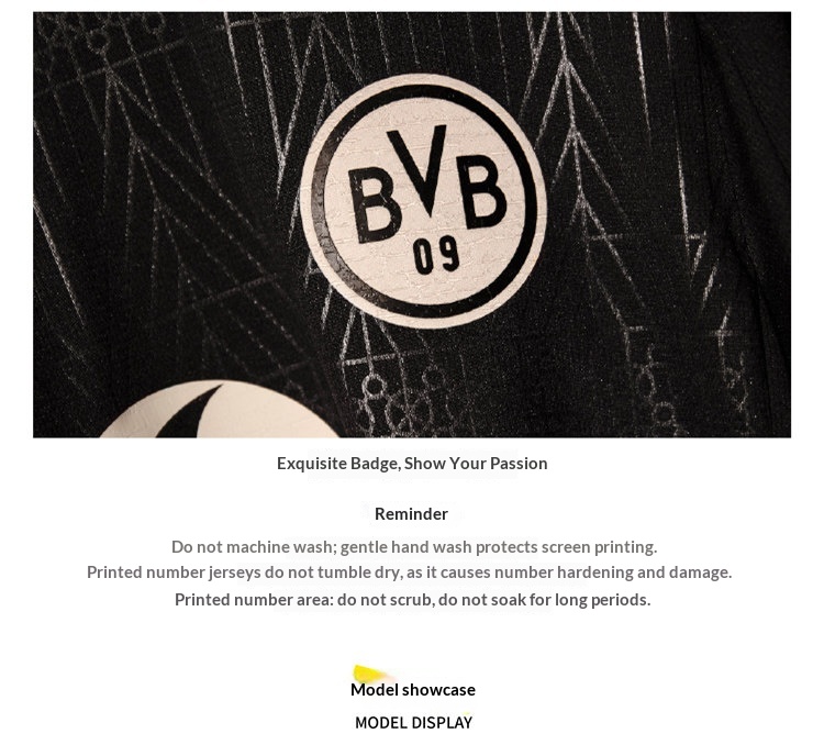 Borussia Dortmund 25-26 Season Special Edition Jersey detail 6