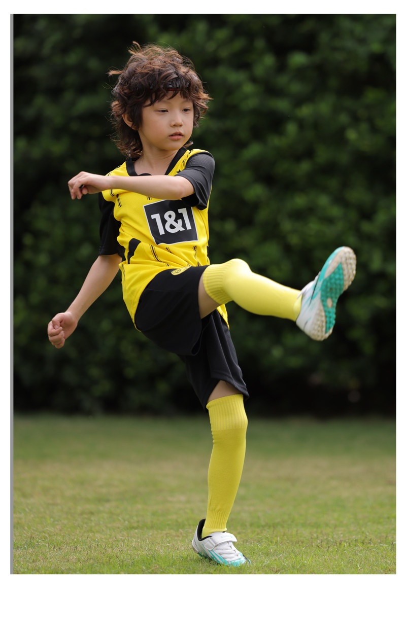 Borussia Dortmund 23-24 Home & Away Jersey Set for Kids detail 16