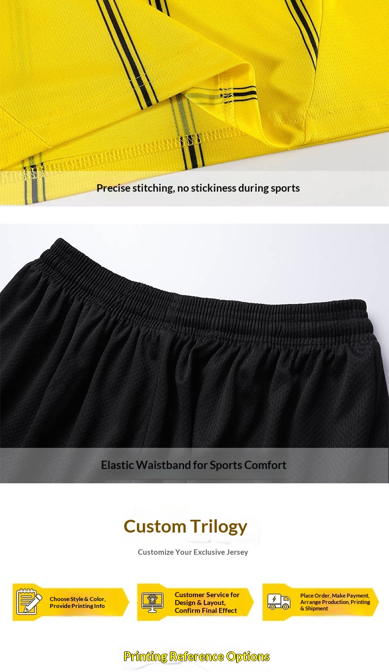 Borussia Dortmund 2025/26 Reus Haaland Home Jersey Kit Set for Boys detail 5