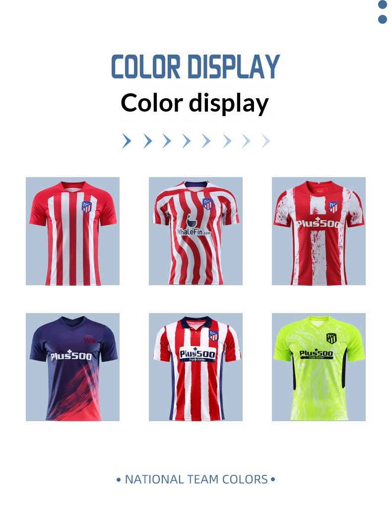 Atletico Madrid 23-24 Kids' Griezmann #8 Short Sleeve Jersey Set detail 4