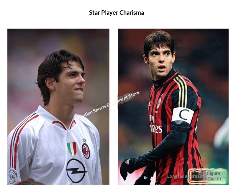 AC Milan 06-07 Retro Jersey - Kaka 22, Pirlo 21, Maldini 3 detail 4