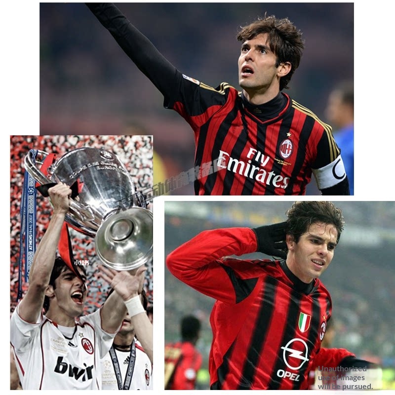 AC Milan 06-07 Retro Jersey - Kaka 22, Pirlo 21, Maldini 3 detail 5