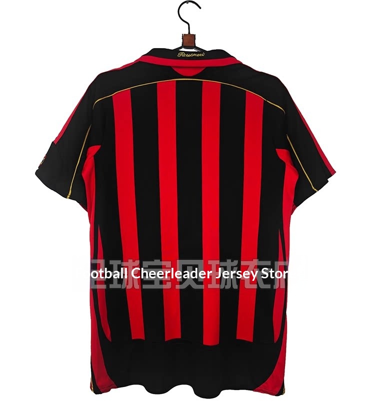 AC Milan 06-07 Retro Jersey - Kaka 22, Pirlo 21, Maldini 3 detail 7