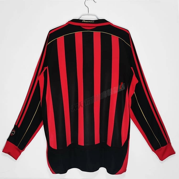 AC Milan 06-07 Retro Jersey - Kaka 22, Pirlo 21, Maldini 3 detail 9