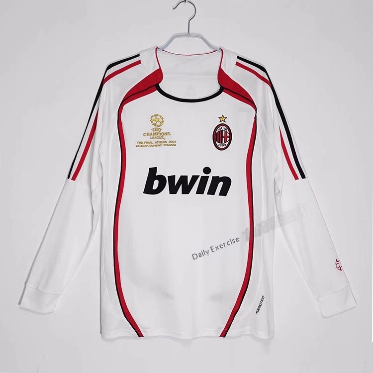 AC Milan 06-07 Retro Jersey - Kaka 22, Pirlo 21, Maldini 3 detail 15