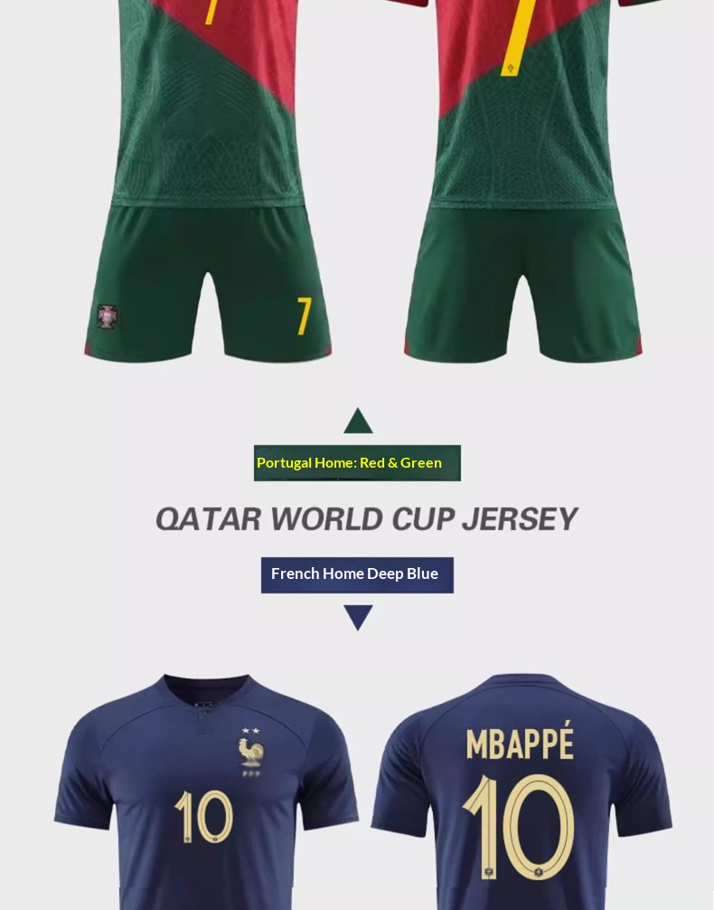 Real Madrid CR7, Miami Messi, Haaland 9, AC Milan, PSG Neymar Kids Football Jerseys detail 17