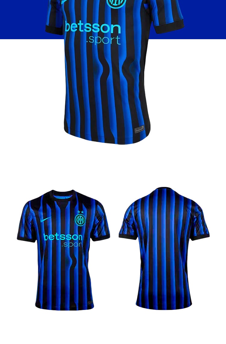 Inter Milan 25-26 Home Jersey Fan Version detail 5