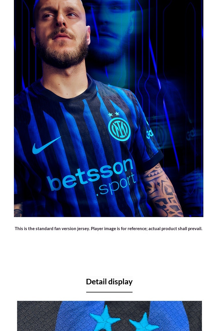 Inter Milan 25-26 Home Jersey Fan Version detail 9