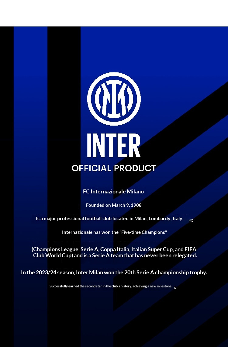 Inter Milan 25-26 Home Jersey Fan Version detail 15