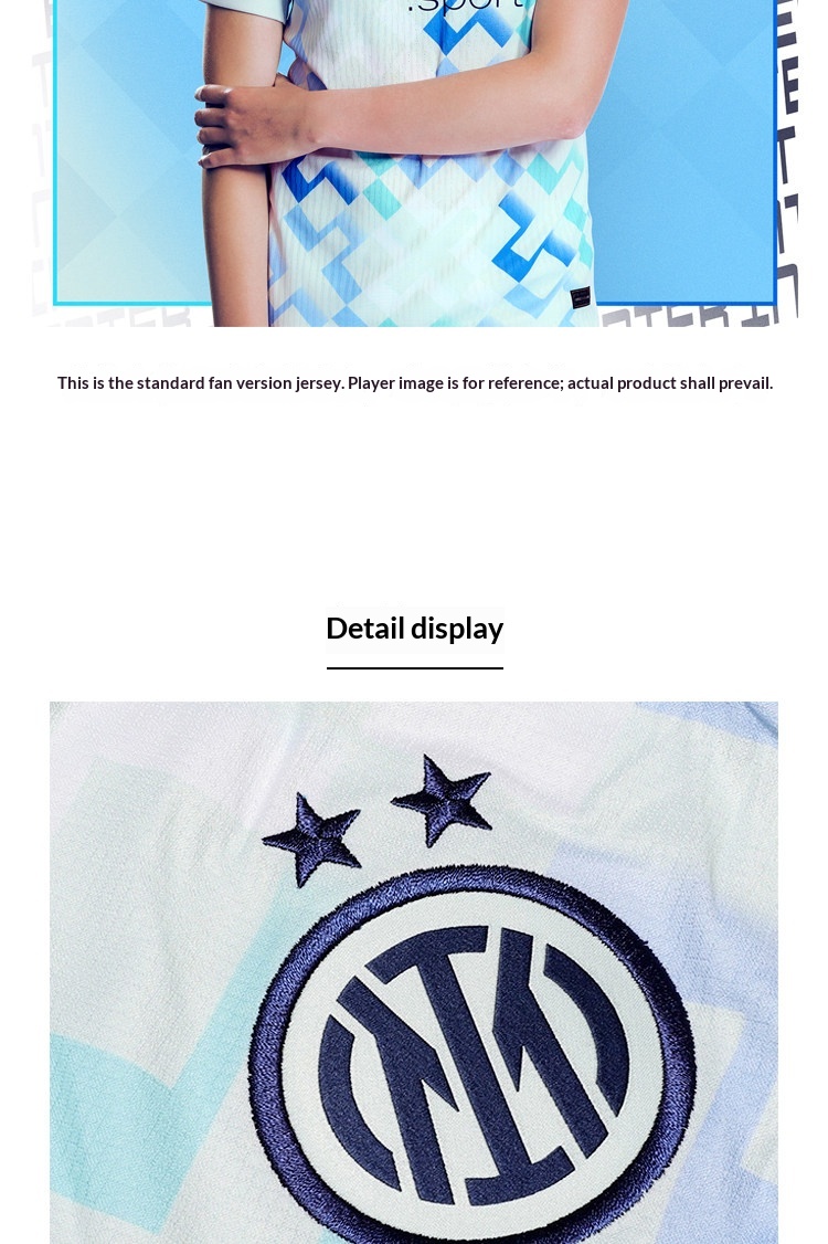 Inter Milan 25-26 Away Jersey Fan Version detail 6