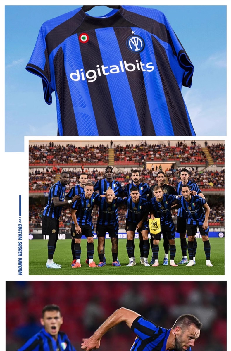 Inter Milan 25-26 Training Kit - Lautaro #10 Jersey Set for Men & Kids detail 1